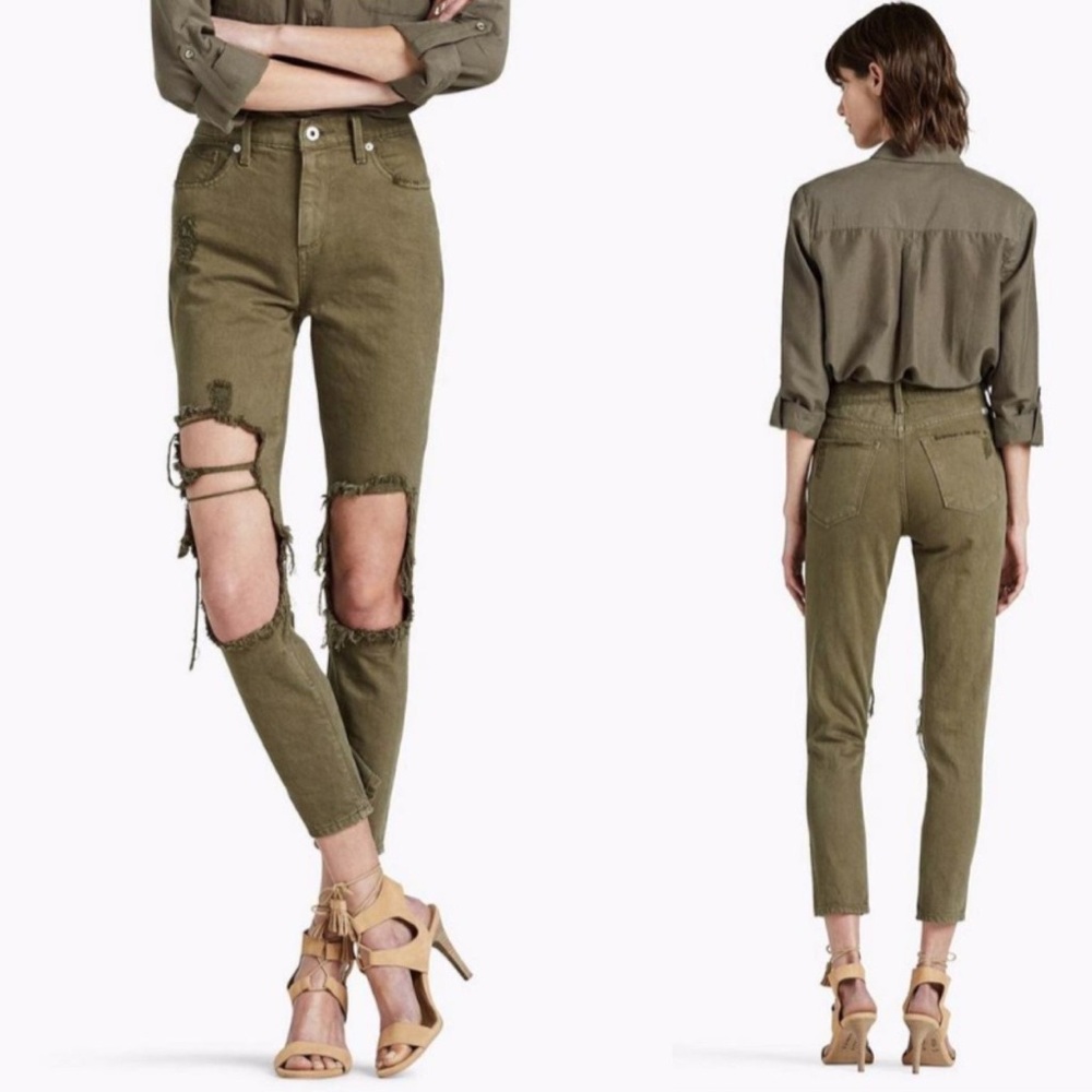 Lucky Brand Bridgette Skinny Destroyed Jeans